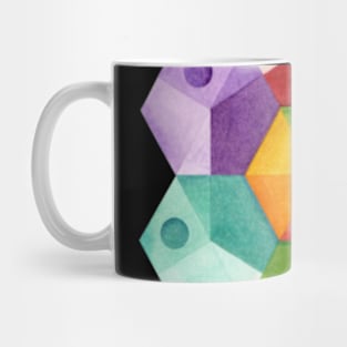 Rainbow Geometric Mug